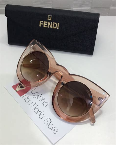 óculos fendi gatinho|Óculos de Sol Fendi Gatinho .